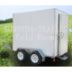 Truck Trailer, Portable Toilet, Movable Trailer Toilet