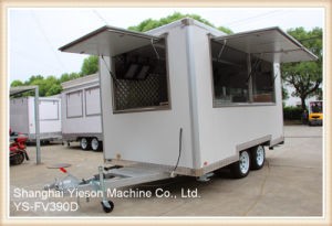 Ys-Fv390d Hot Sale Enclosed Trailer Catering Van