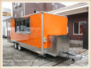 Ys-Fv580 19ftx6.9FT Mobile Food Truck Food Cart Trailer