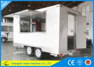 Ys-Fb390A White High Quality Fast Food Truck Food Van