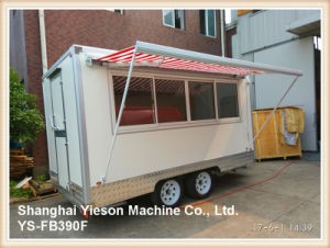 Ys-Fb390f 3.9m White Food Truck Mobile Food Trailer Ice Cream Van