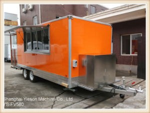 Ys-Fv580 19FT X 6.9FT Mobile Food Trailer Mobile Food Truck Food Car