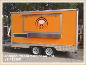 Ys-Fb390d New Arrived! China Food Trailers Ice Cream Trailer